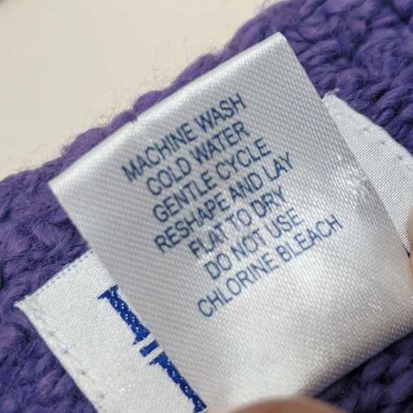 Lavender Cardigan Sweater - Picture 3 of 6